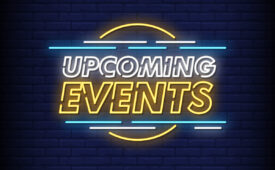 Upcoming events