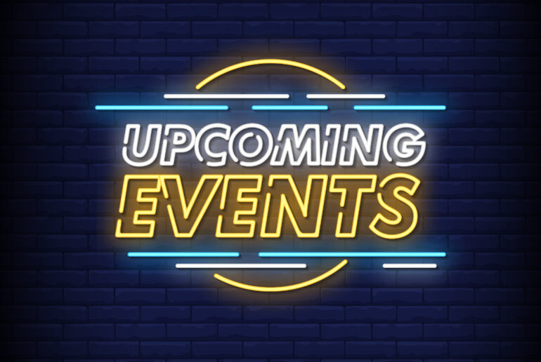 Upcoming events