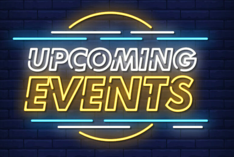 Upcoming events